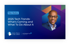 Sample of the 2025 Tech Trends: What’s Coming and What To Do About It keynote.