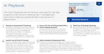 Sample of the AI Playbook blueprint.